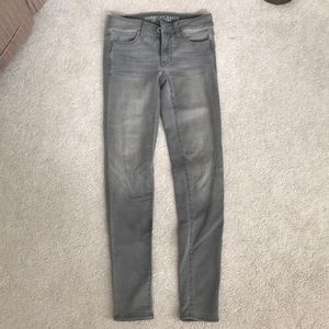 American Eagle Grey Jegging (Regular)